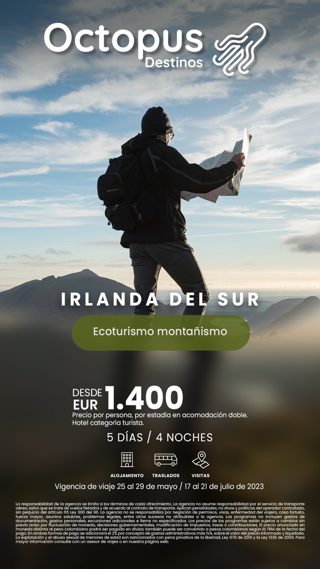 Conoce Irlanda del Sur